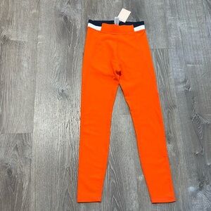 WILO Leggings (orenge/Navy) NWT Size XS